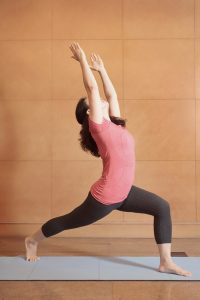 Crescent lunge pose